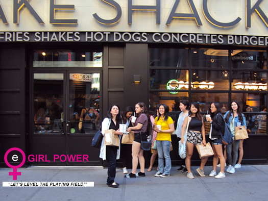 eGirl Power Junior Council Meeting at Shake Shack