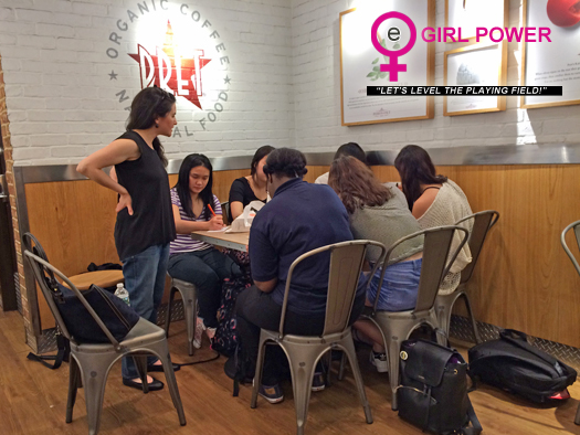 eGirl Power Junior Council Meeting at Pret A Manger